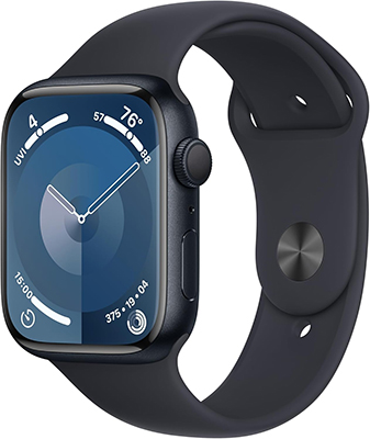 Apple Watch S9 44mm Midnight GPS-Renewed